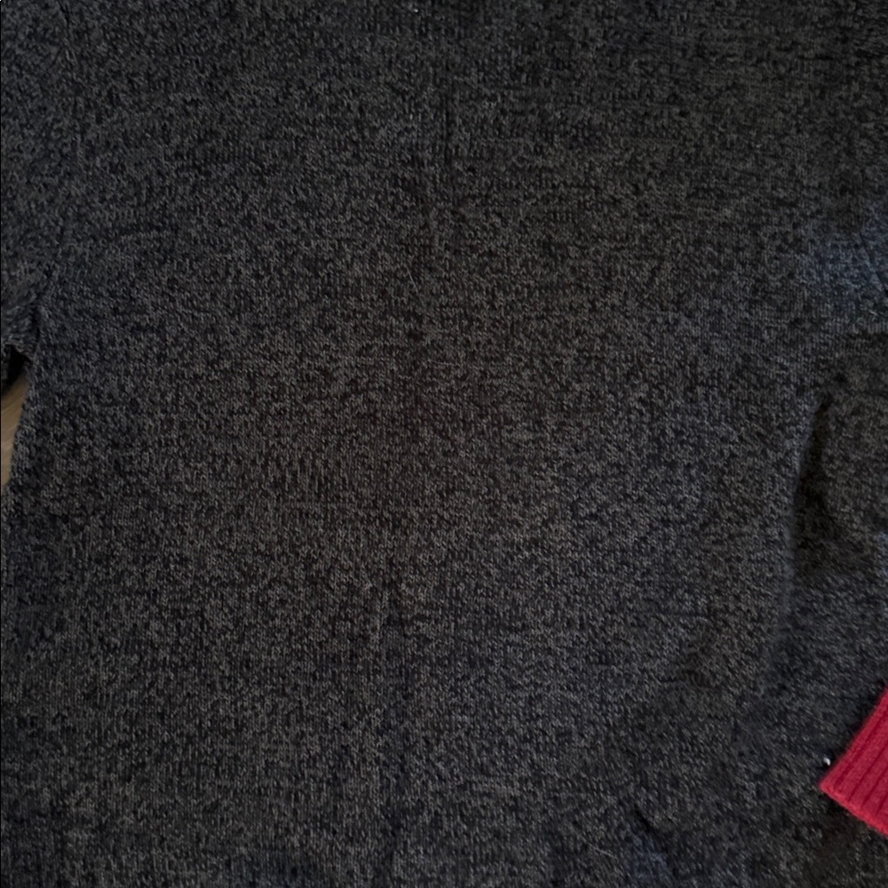 Ugly Christmas Sweater Gray with Red and Green - Picture 7 of 7